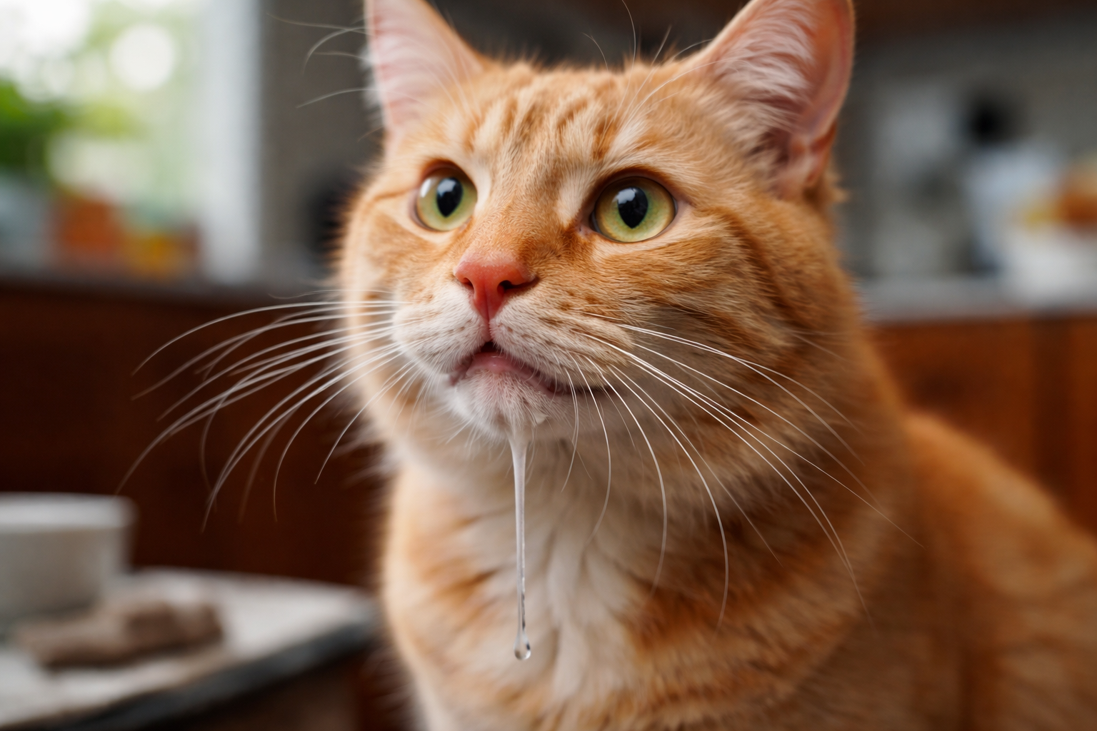 why is my cat drooling