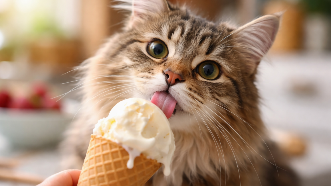 can cats eat ice cream