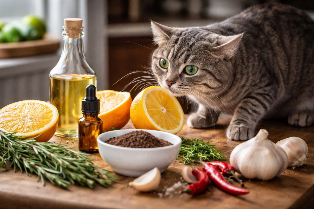 what scents do cats hate