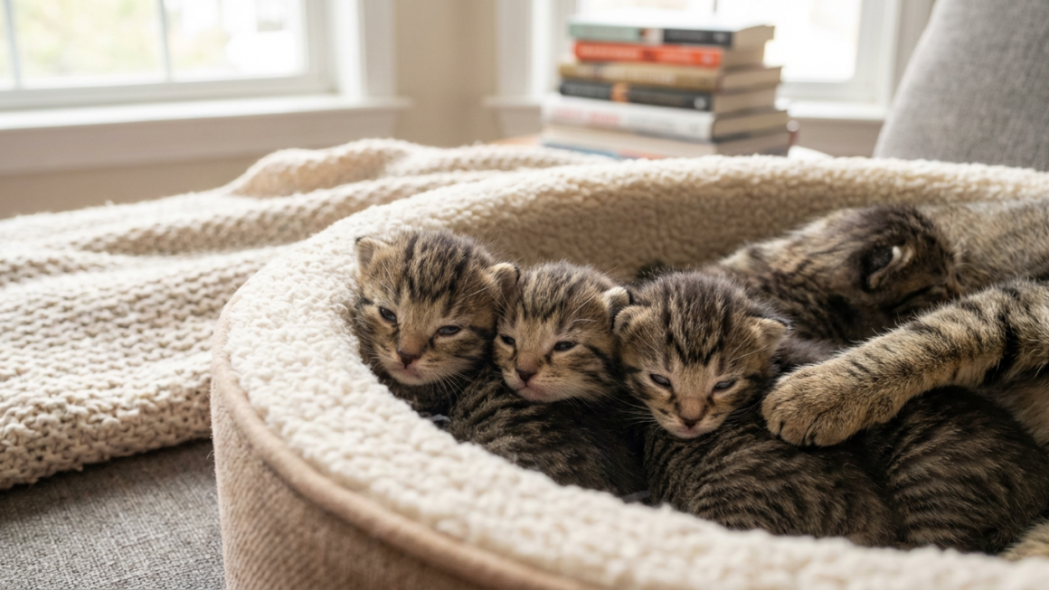 when do cats open their eyes